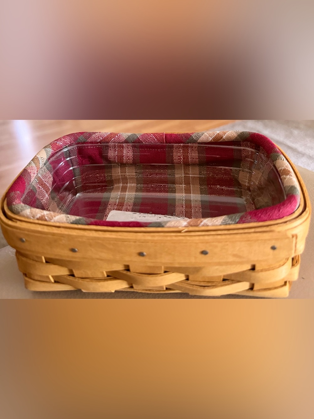 LONGABERGER BISCUIT BASKET SET/2004